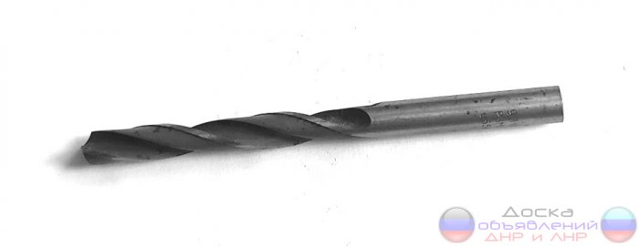 Сверло 9,3 мм, ц/х, Р6М5, 125/81мм, СССР