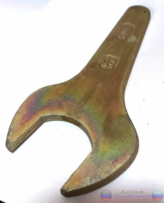 Ключ гаечный рожковый 50 мм, КЗСМИ, СССР