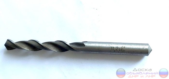 Сверло 11,2 мм, ц/х, Р6М5, 142/94, СССР
