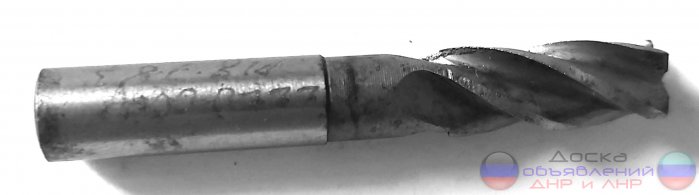 Фреза концевая 8,0 мм, ц/х, Р18, Z4.