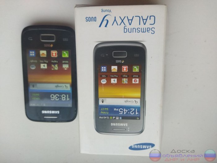 Телефон Samsung GT-S6102SKARTL Galaxy Y